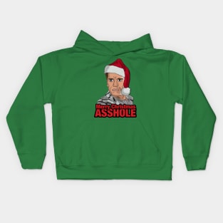 Merry Christmas, Asshole. Kids Hoodie